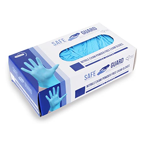 Safeguard Nitrile Gloves - Latex and Powder Free