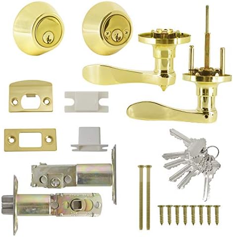 Double Cylinder Door Lock Set for Exterior Doors