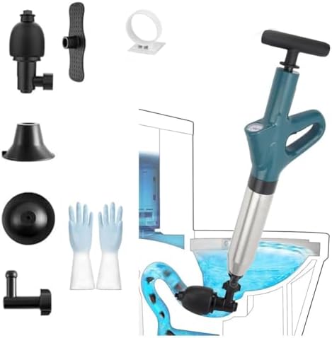Efficient Pneumatic Floor Drain Unclogging Tool