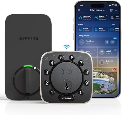 ULTRALOQ NFC Smart Lock Easy Door Entry Keep Your Home Secure