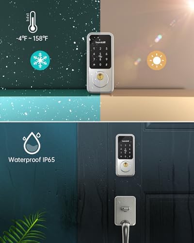 Hornbill Smart Front Door Lock Set - 10X Smart Features