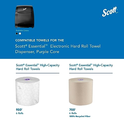 Scott Essential Electronic Towel Dispenser Fast Change Purple Core