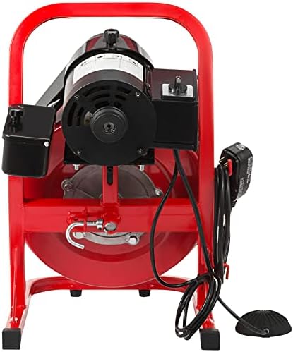 VEVOR 50FT Drain Auger with 4 Cutters and 250W Motor