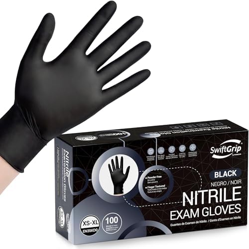 SwiftGripProfessional Nitrile Gloves for All Users Latex Free Durable and Eco-Friendly
