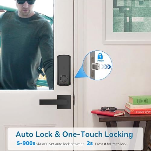 BEBASIA Keyless Entry Door Lock Deadbolt Set