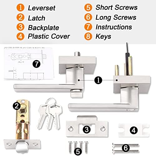 Heavy Duty Entry Door Levers