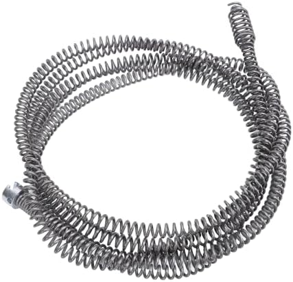Fockety Auger Spring Cable 06inch Manganese Steel Snake for Clogs