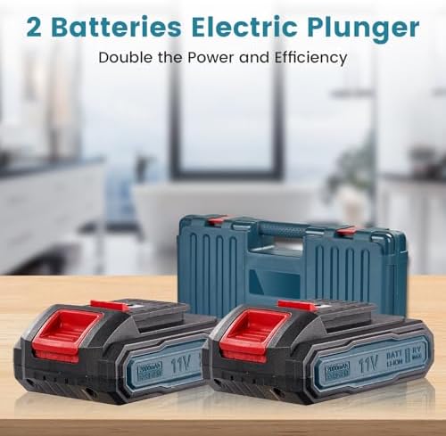 Heavy-Duty Electric Toilet Plunger for Efficient Clog Removal