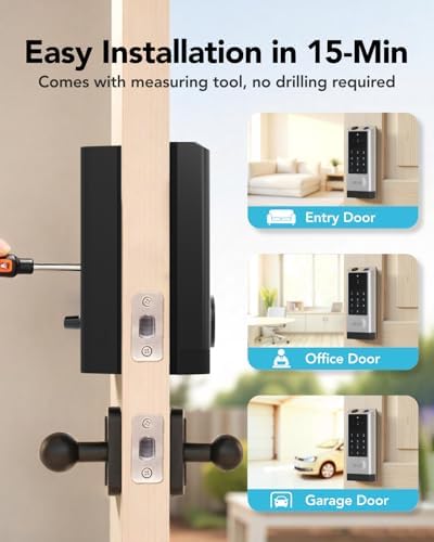 Devo Smart Door Lock with Camera Doorbell
