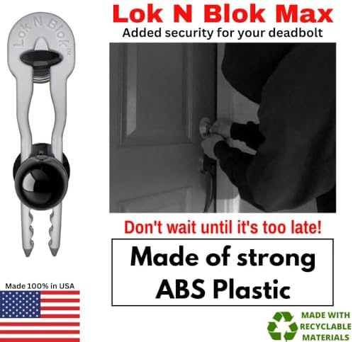 Lok N Blok Max Deadbolt Mistake Proof Lock
