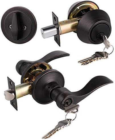 Wave Entry Door Lever Set by Gobrico