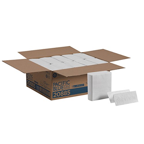 2600 Georgia-Pacific White Paper Towels Z-Fold Design