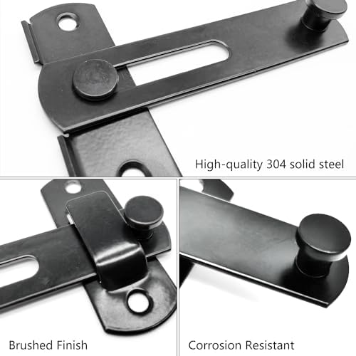 Privacy Flip Sliding Barn Door Lock