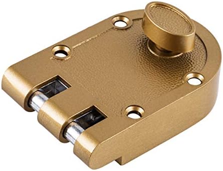 Guard Security Heavy Duty Jimmy Proof Deadbolt with Gold Finish