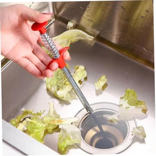 Stainless Steel Manual Toilet Pipe Unclogging Tool