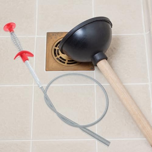 Drain Cleaner Sink Stick Reusableposable - Kitchen Bathroom Sink Remover StandUp Steel Drain Pp
