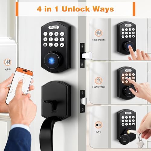 Probrico Smart Keyless Entry Door Lock Deadbolt