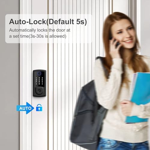 Smart Fingerprint Door Lock with Remote Control 247 Support