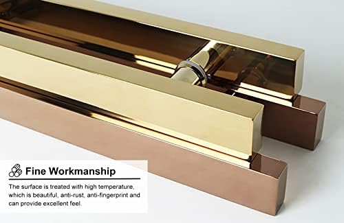 Sturdy Door Handle for Depth Pink 80cm x 60cm