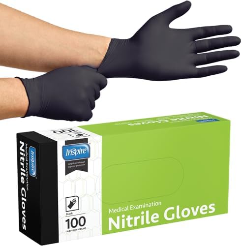 Original Quality Black Nitrile Gloves Inspire Your Grip on Durability and Security