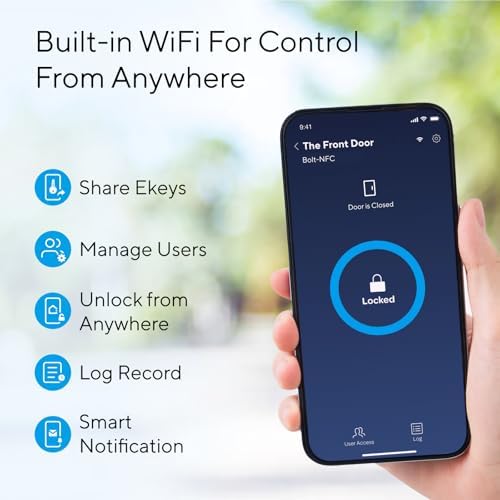 ULTRALOQ NFC Smart Lock Easy Door Entry Keep Your Home Secure