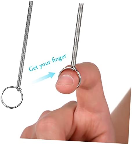 Efficiently Unplugs Drains 4-Set Stainless Steel Nylon Drain Tools