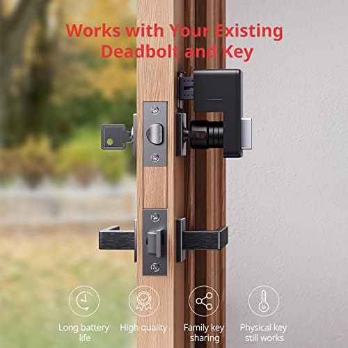 SwitchBot Smart Lock WiFi Secure Front Door Entry