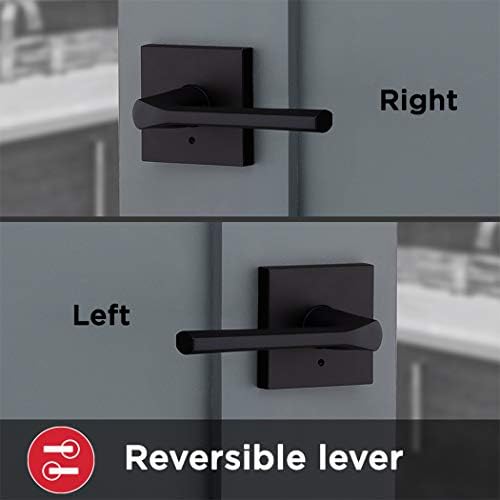 Enhance Security with Kwikset 91550-034 Matte Black Door Lever