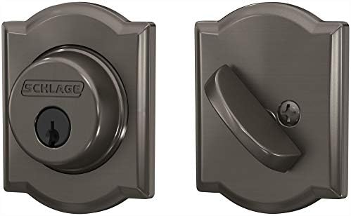 SCHLAGE B60 N CAM Deadbolt with Camelot Trim