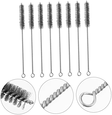 Stainless Steel Wire Brush Sink Drain_unclog Rust-removing plumbers tool