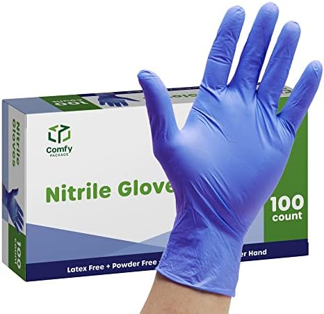 Comfy Package Nitrile Disposable Gloves