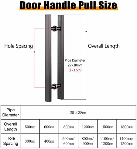 Sturdy Durable stainless steel handle for interior exterior doors