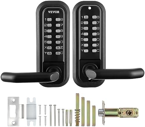 VEVOR Mechanical Keyless Door Lock 14-Digit Keypad