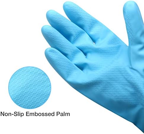 Durable Reusable Cleaning Gloves for Wet and Dry Use