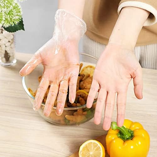 Instant Fit Disposable Gloves for Cleaning Cooking