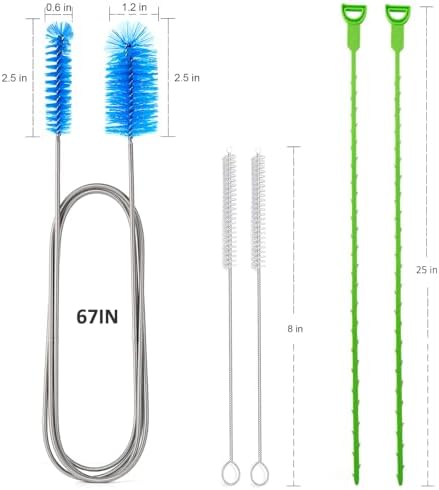 Eidsefe Flexible Drain Brush Set