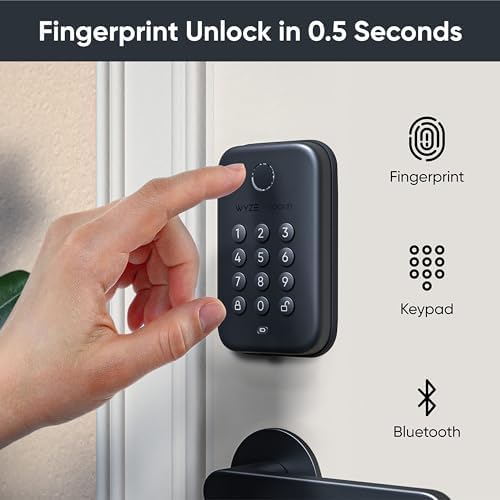 Fingerprint and Keypad Deadbolt Lock for Smart Home security