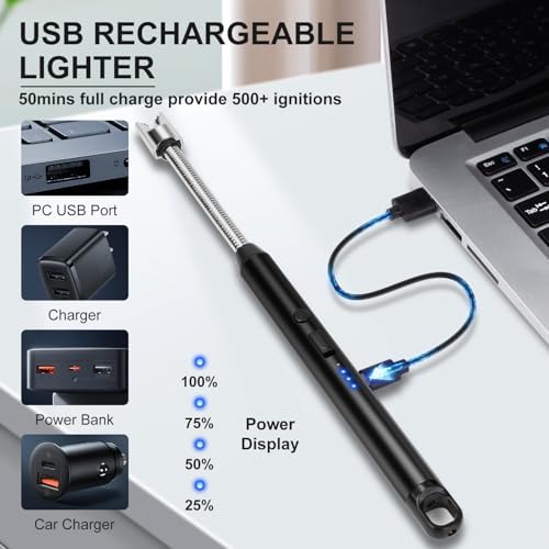 portably powerful candle lighter for BBQ camping and more