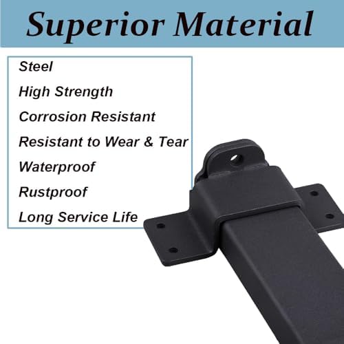 TopHomer 748inch Slide Gate Latch - Heavy Duty Perfect for Outdoor Use