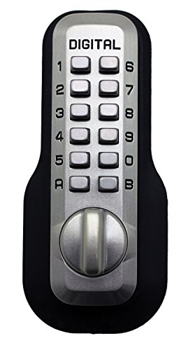 Lockey USA Digital M210 Keyless Entry Door Lock with 5-Button Code