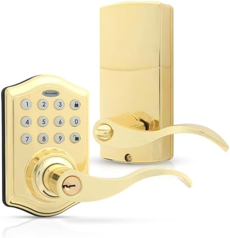Honeywell Door Lock with Keyless Entry 50-Code Keypad Alarm Sep 2023