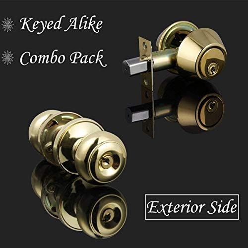 Secure Entry Knobs Set for Home Security