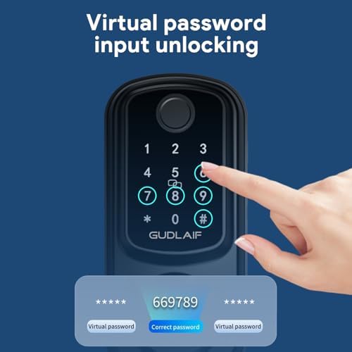 Smart Keyless Entry Door Lock Set with Alexa Integration