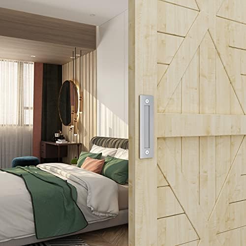JUBEST 8 Stainless Steel Sliding Barn Door Flush Pull
