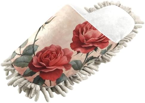 Burbuja Valentine Roses Mop Slippers Good for Daily Use