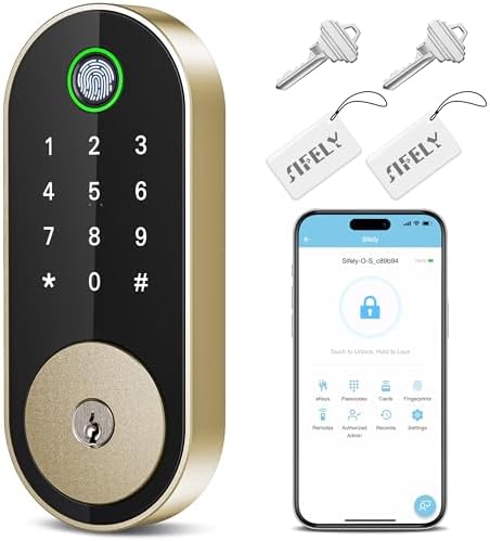Smart Fingerprint Door Lock with Keypad