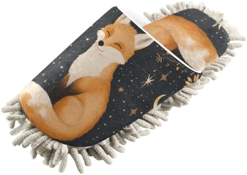 Magic Fox Washable Microfiber Cleaning Slippers