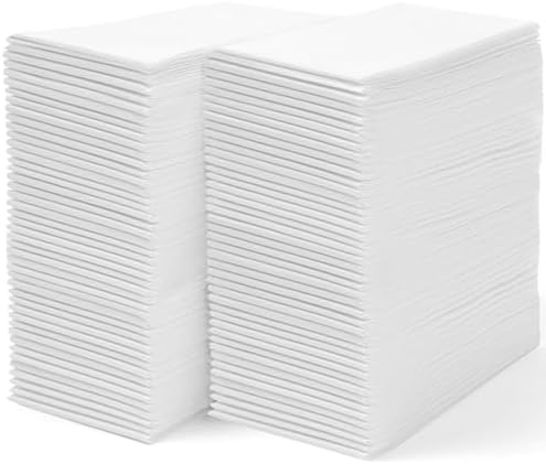 Luxury Linen-Effect Disposable Towels for Home Hospitality