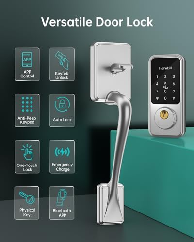 Hornbill Smart Front Door Lock Set - 10X Smart Features