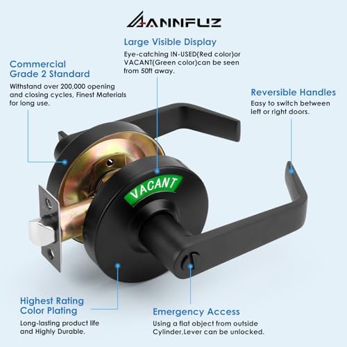 Professional Design 90mm Sensitivity Bathroom Lock